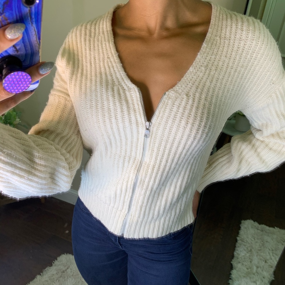 Armani Exchange Women’s wool/cashmere Sweater